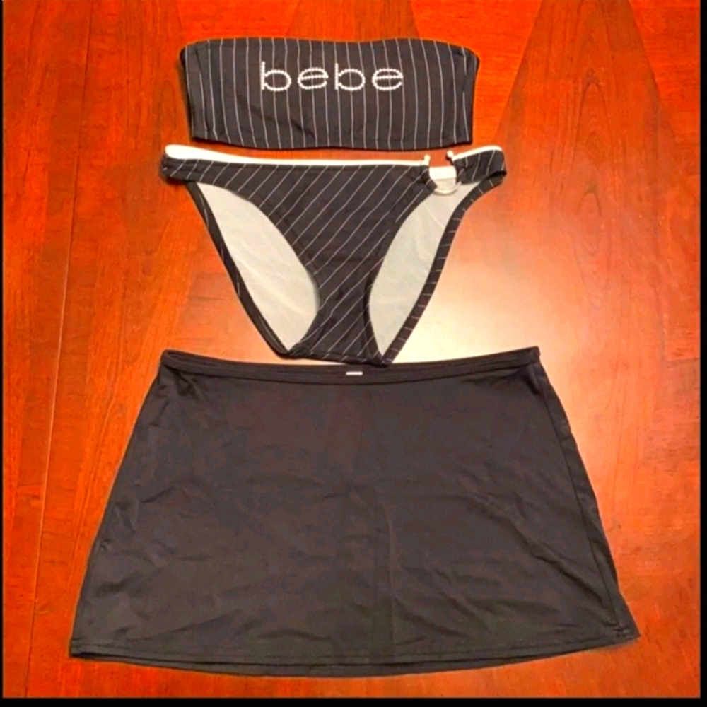 Bebe two piece with skirt